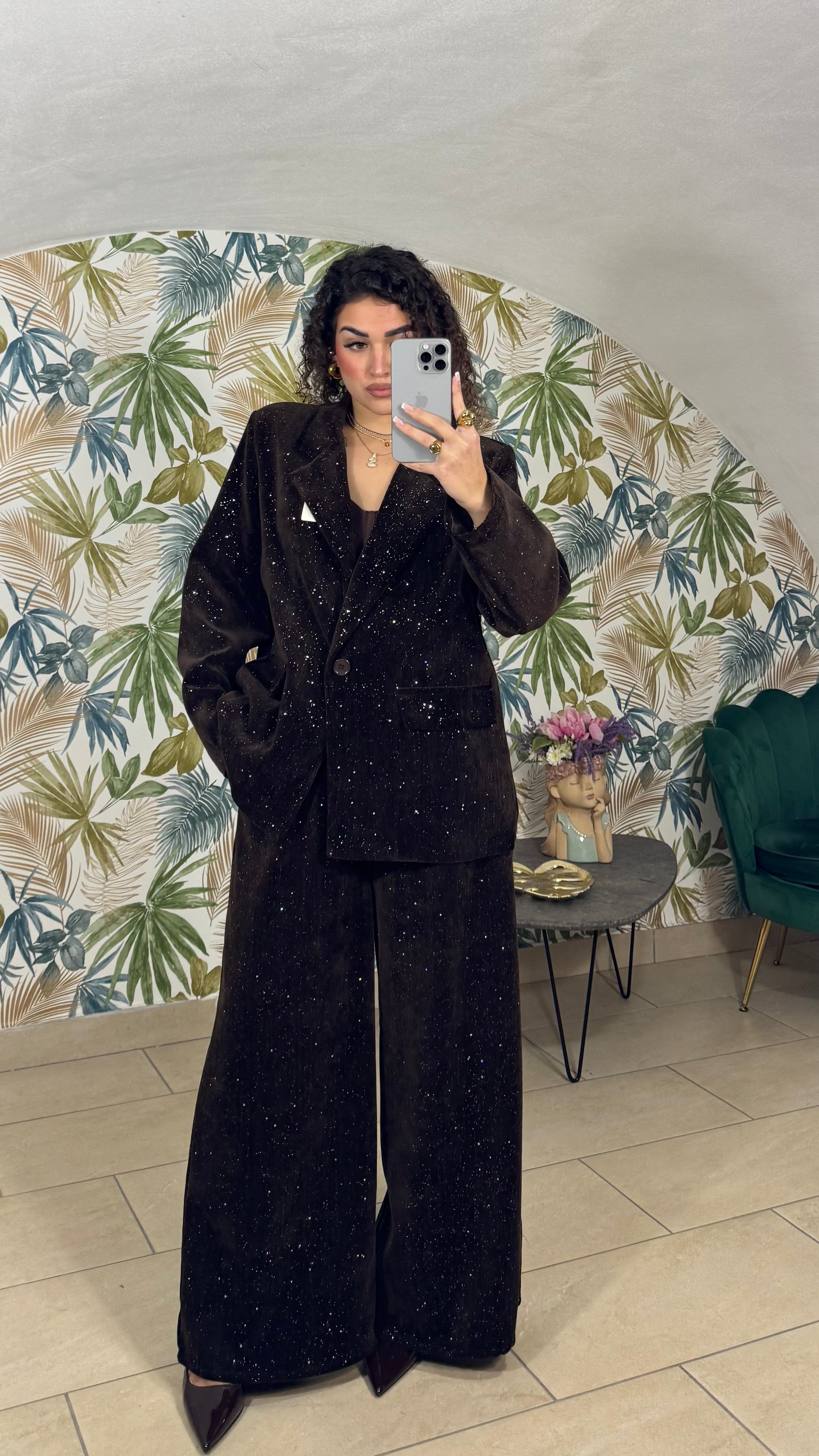 Tailleur Chocolate Shine