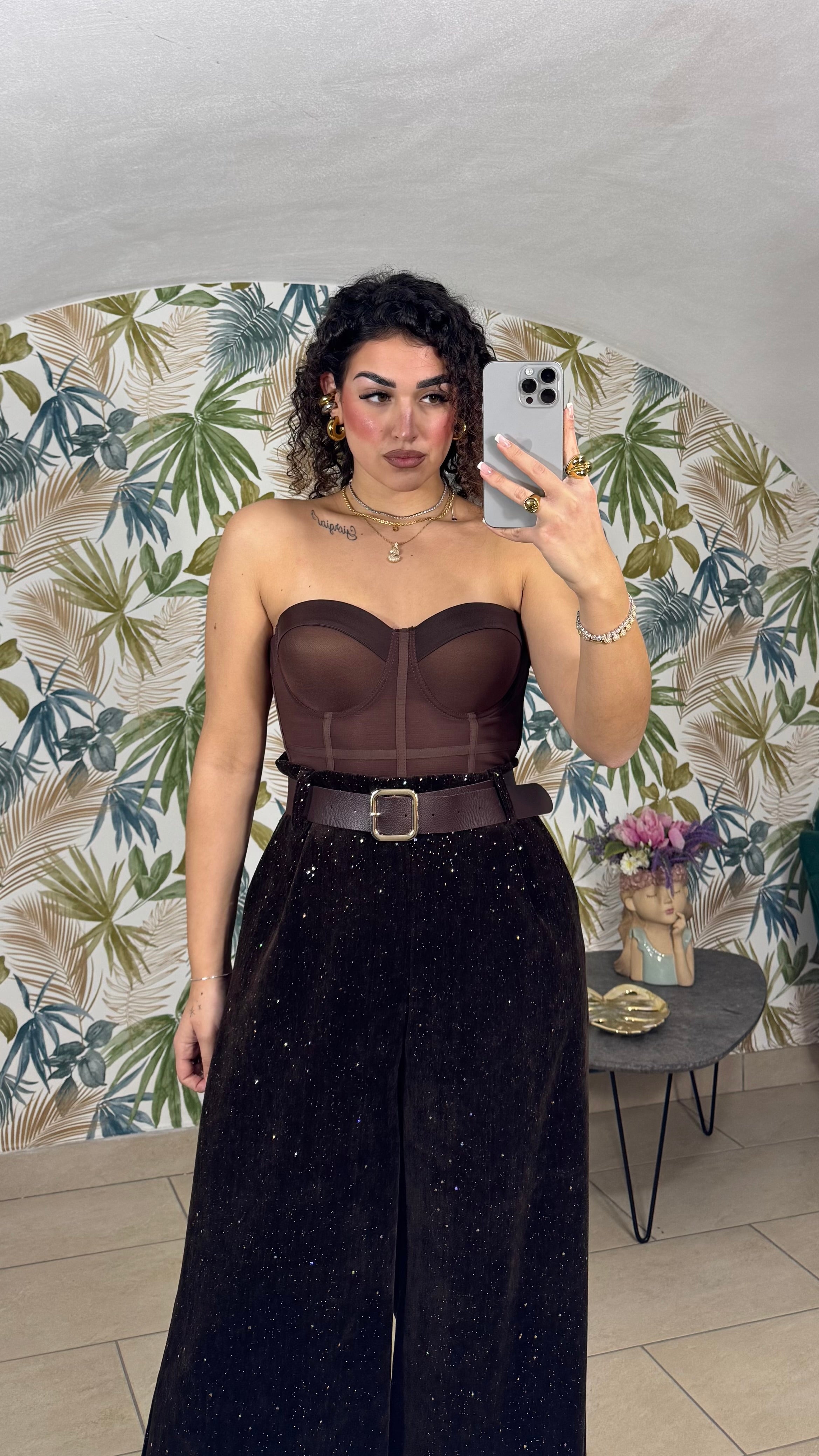 Tailleur Chocolate Shine